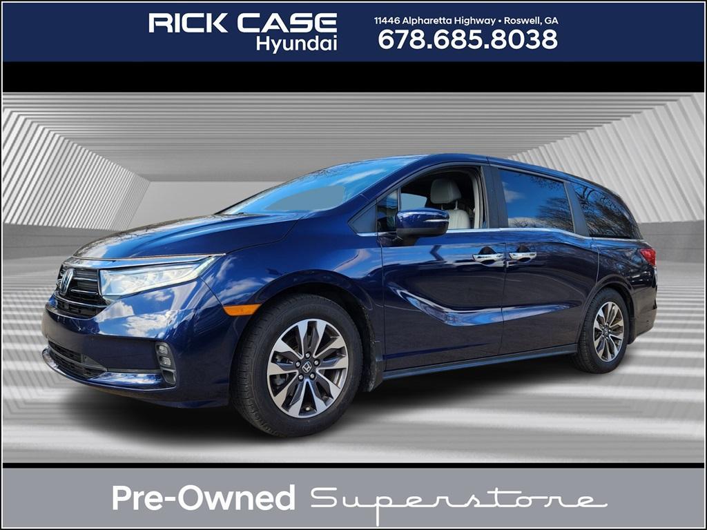 used 2021 Honda Odyssey car, priced at $31,150