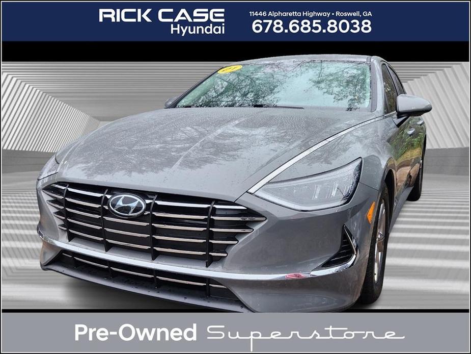 used 2021 Hyundai Sonata car, priced at $17,500