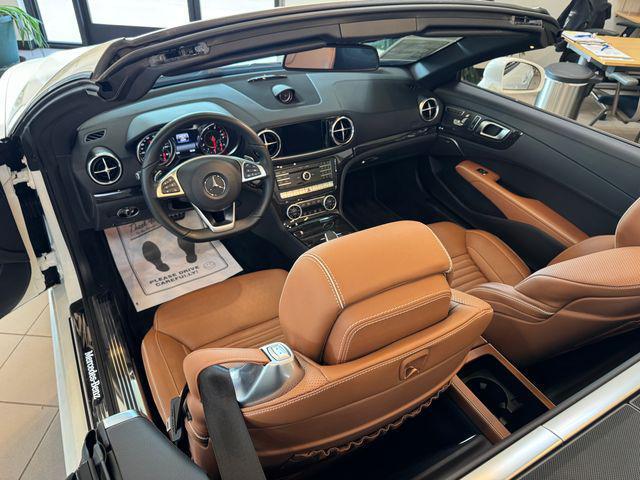 used 2018 Mercedes-Benz SL 450 car, priced at $44,450