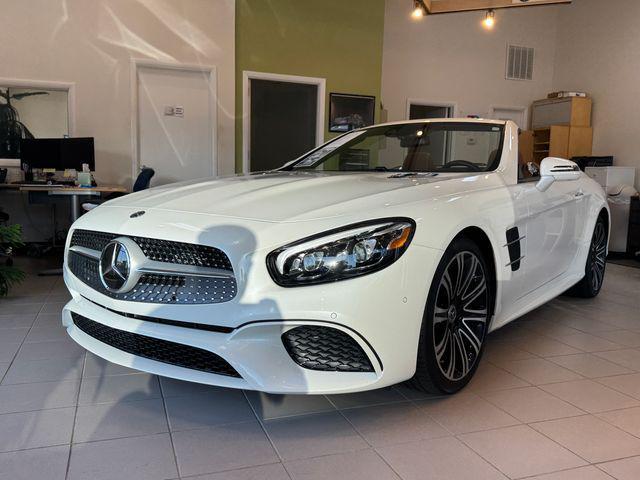 used 2018 Mercedes-Benz SL 450 car, priced at $44,450