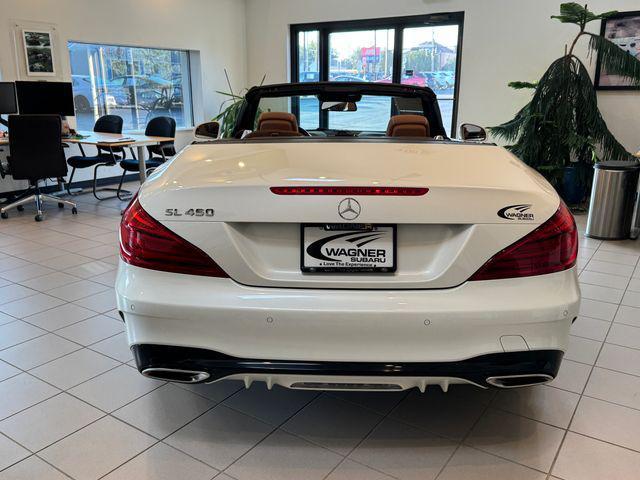 used 2018 Mercedes-Benz SL 450 car, priced at $44,450