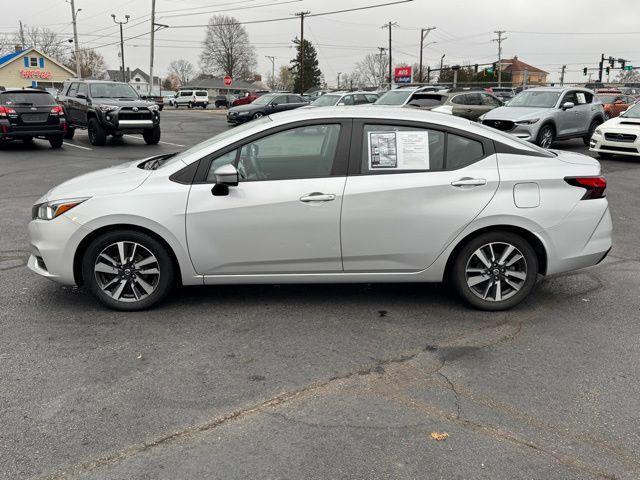 used 2021 Nissan Versa car, priced at $11,450