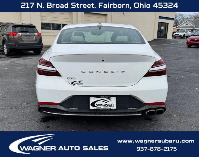 used 2023 Genesis G70 car, priced at $23,950