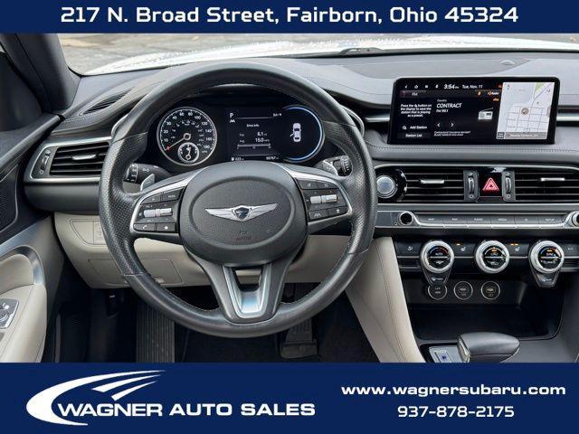 used 2023 Genesis G70 car, priced at $23,950
