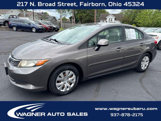 used 2012 Honda Civic car, priced at $9,950