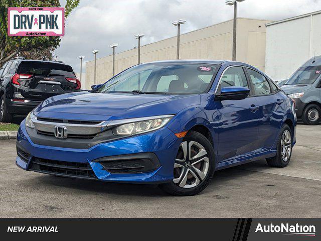 used 2016 Honda Civic car, priced at $13,890