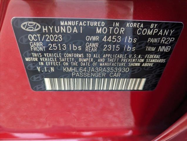 new 2024 Hyundai Sonata car, priced at $28,174