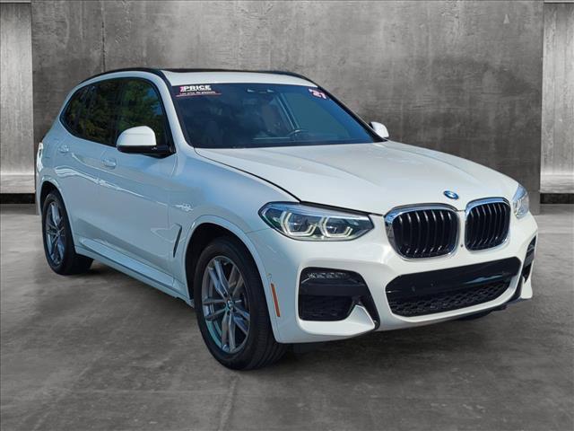 used 2021 BMW X3 car, priced at $25,888