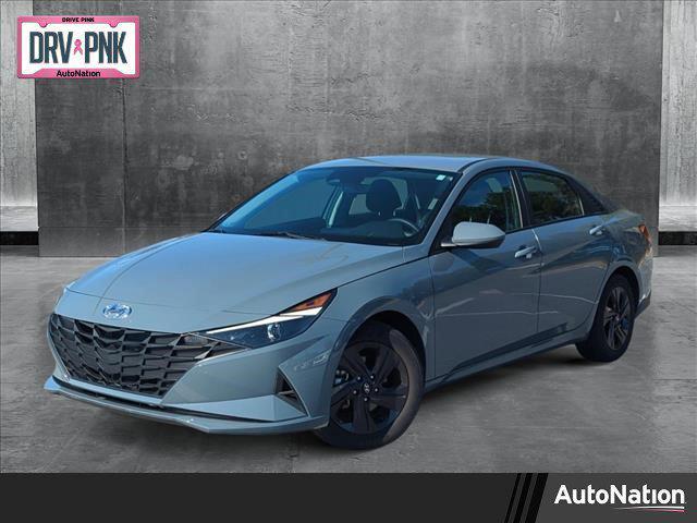 used 2021 Hyundai Elantra HEV car, priced at $18,443