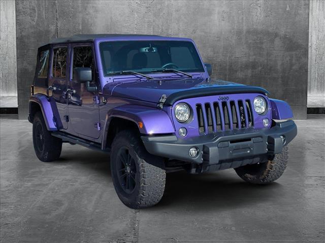 used 2017 Jeep Wrangler Unlimited car, priced at $26,188