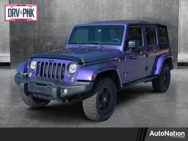 used 2017 Jeep Wrangler Unlimited car, priced at $26,842