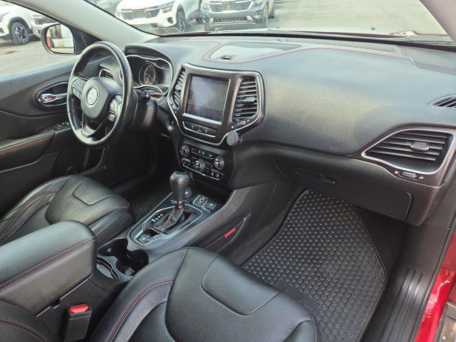 used 2021 Jeep Cherokee car, priced at $25,890