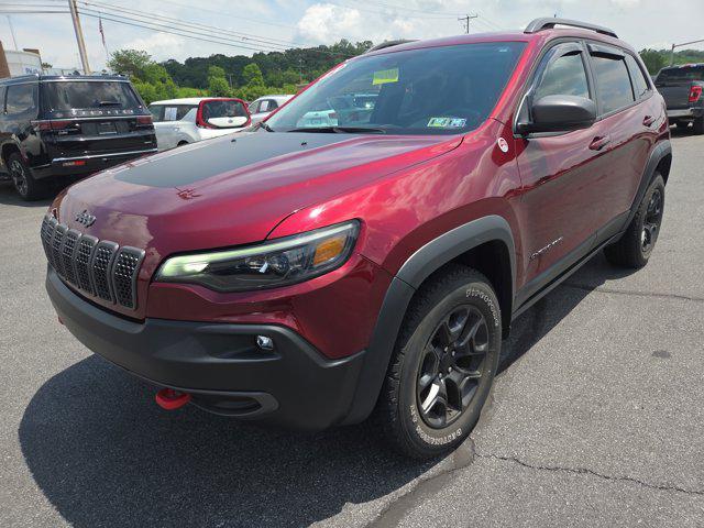 used 2021 Jeep Cherokee car, priced at $25,890