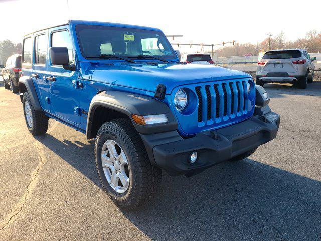 used 2021 Jeep Wrangler Unlimited car, priced at $31,999