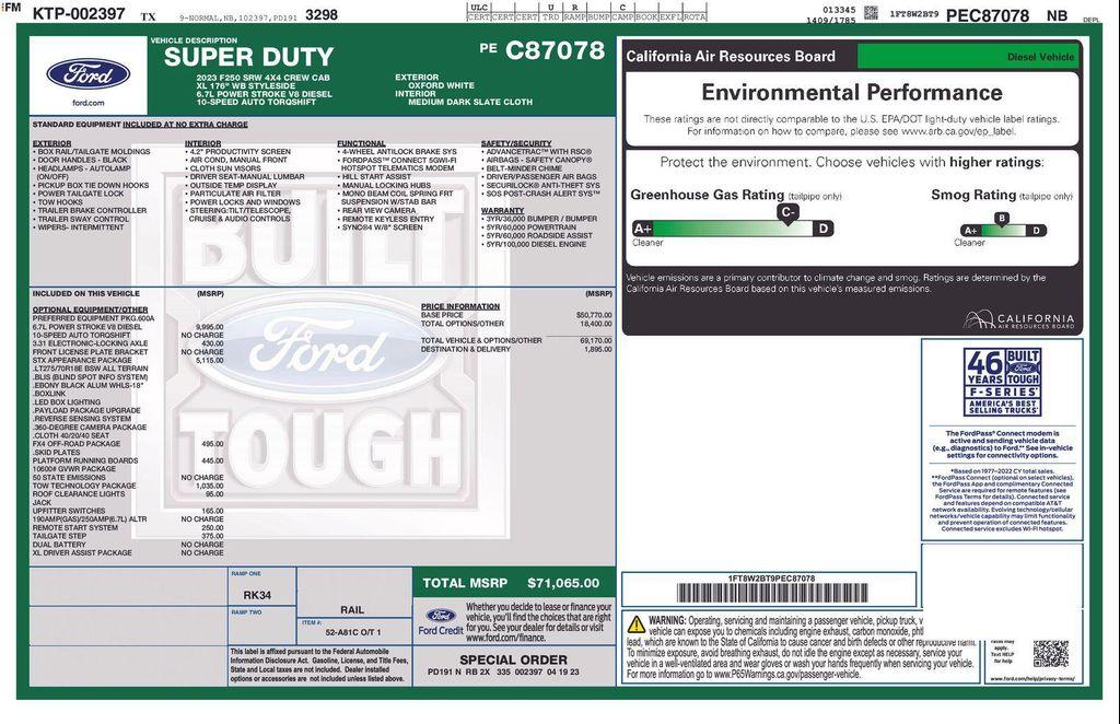 used 2023 Ford F-250 car, priced at $53,711