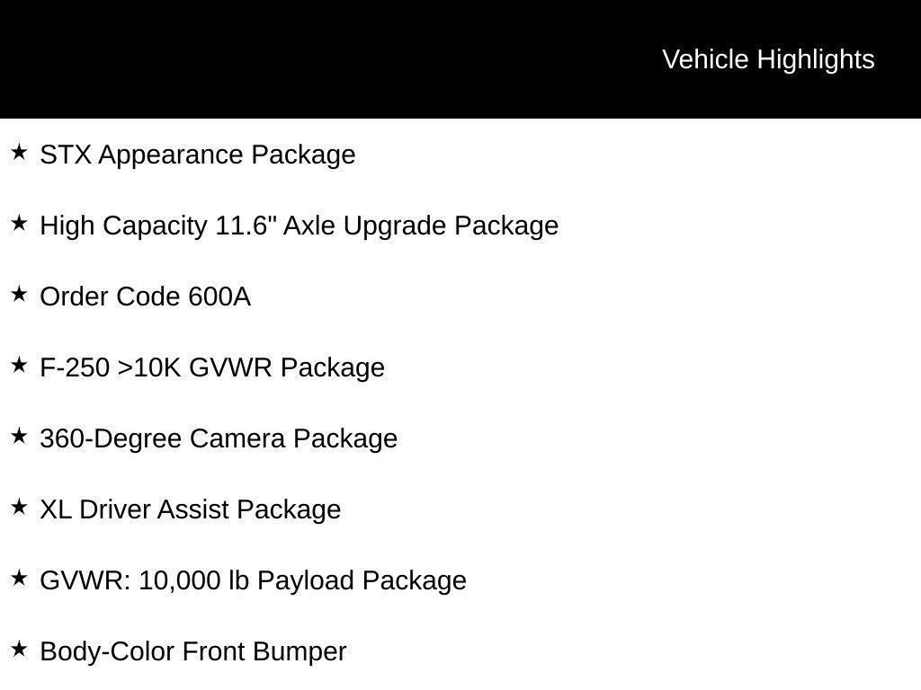new 2025 Ford F-250 car, priced at $65,603