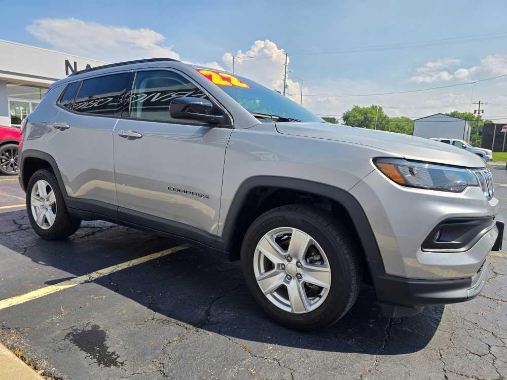 used 2022 Jeep Compass car, priced at $21,595