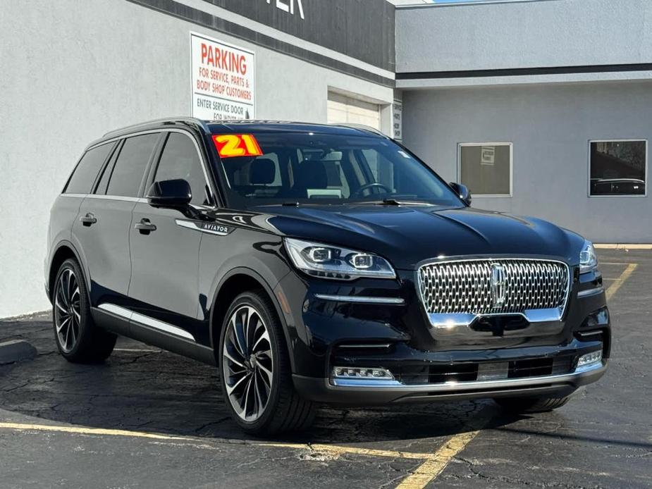 used 2021 Lincoln Aviator car, priced at $41,895