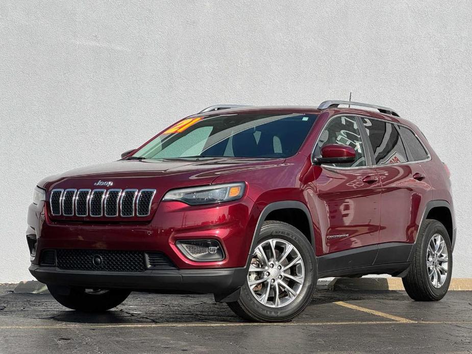 used 2021 Jeep Cherokee car, priced at $23,595