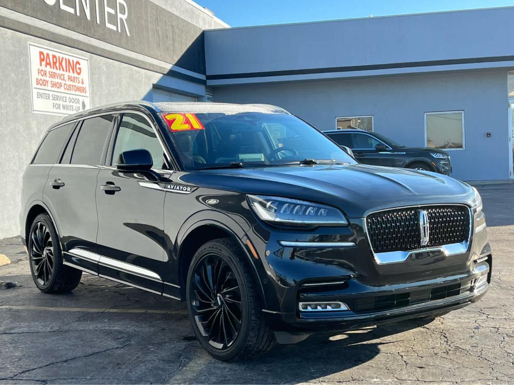 used 2021 Lincoln Aviator car, priced at $45,895