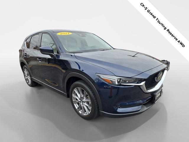 used 2021 Mazda CX-5 car, priced at $27,300