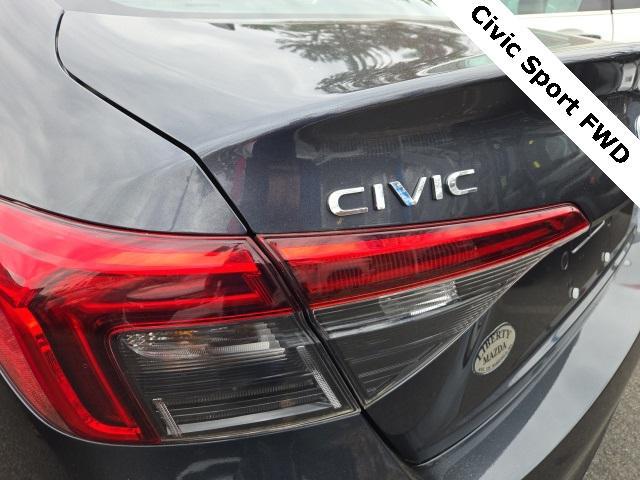 used 2024 Honda Civic car, priced at $25,500