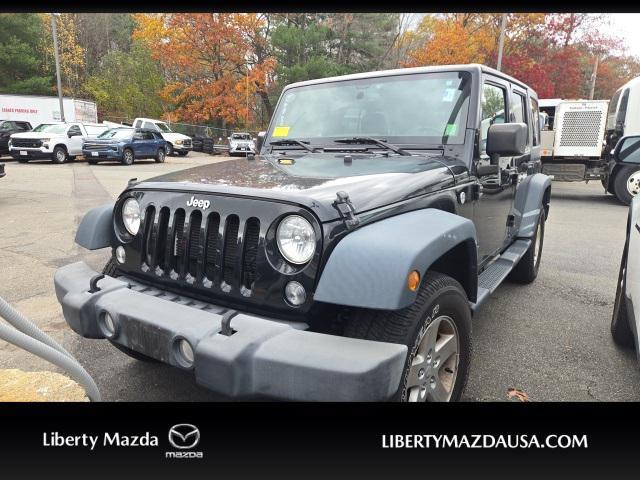 used 2016 Jeep Wrangler Unlimited car, priced at $18,815