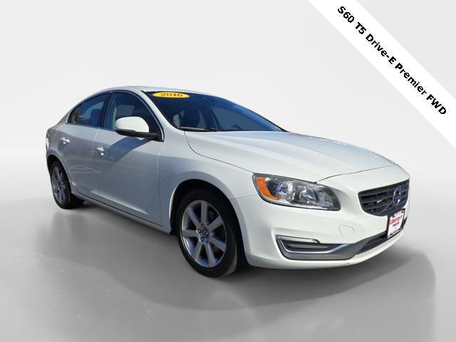 used 2016 Volvo S60 car, priced at $13,500