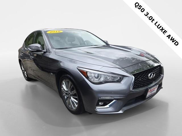 used 2018 INFINITI Q50 car, priced at $17,995