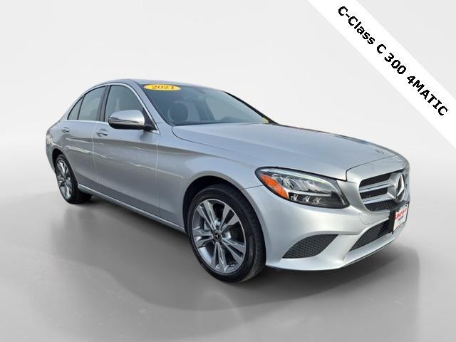 used 2021 Mercedes-Benz C-Class car, priced at $27,994