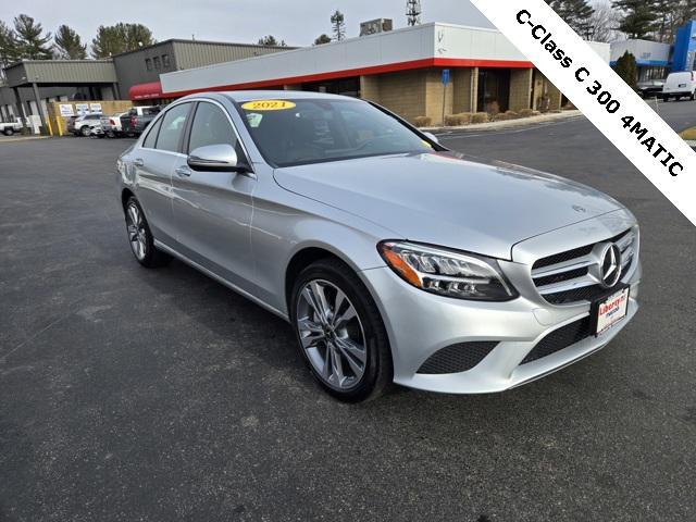 used 2021 Mercedes-Benz C-Class car, priced at $27,217