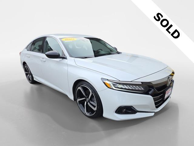 used 2022 Honda Accord car, priced at $26,500