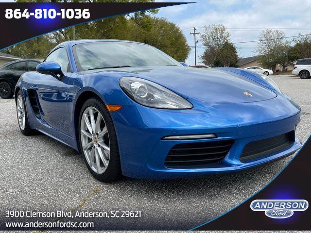 used 2018 Porsche 718 Cayman car, priced at $50,938