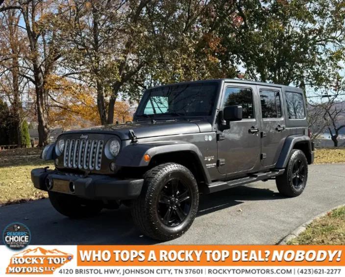 used 2017 Jeep Wrangler Unlimited car, priced at $18,800