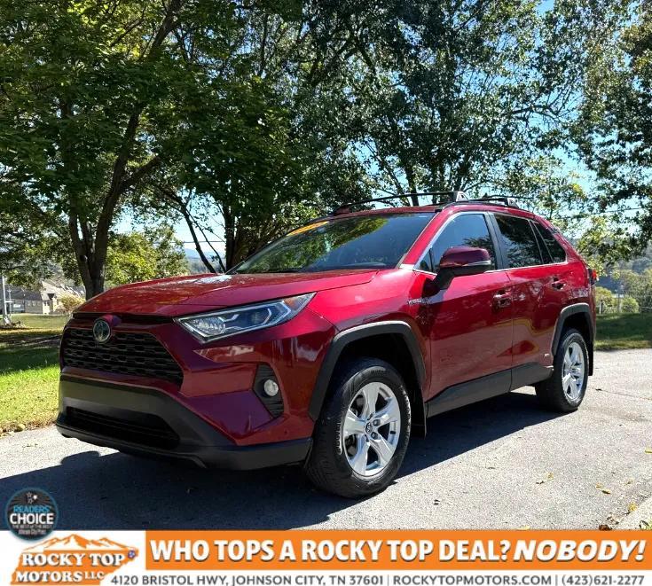 used 2020 Toyota RAV4 Hybrid car, priced at $22,400