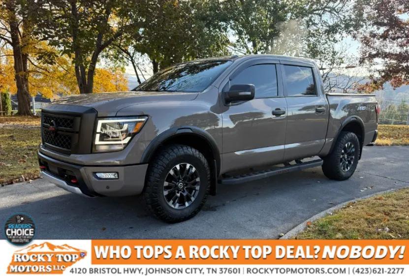 used 2021 Nissan Titan car, priced at $29,600