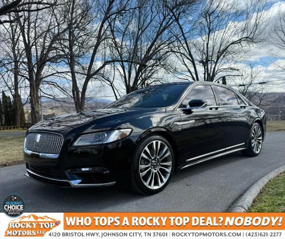 used 2017 Lincoln Continental car, priced at $22,400