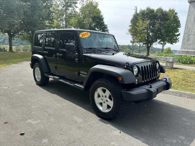 used 2017 Jeep Wrangler Unlimited car, priced at $19,971