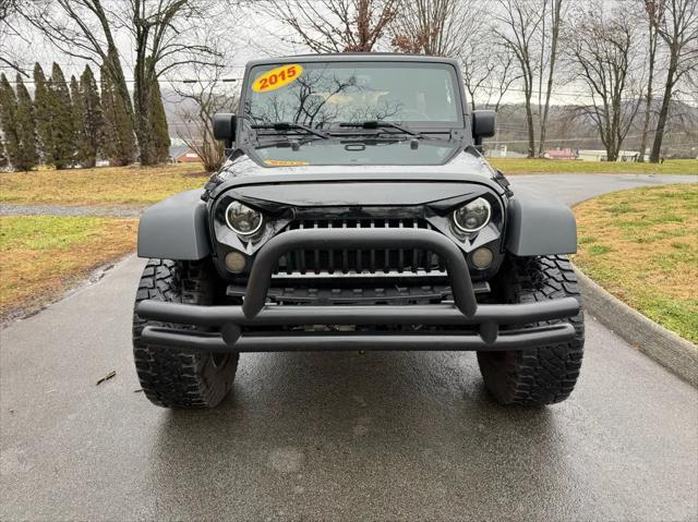 used 2015 Jeep Wrangler Unlimited car, priced at $20,420