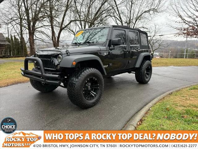 used 2015 Jeep Wrangler Unlimited car, priced at $20,420