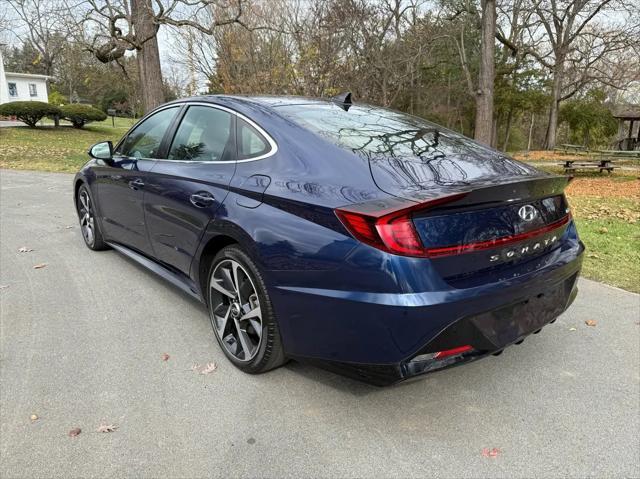 used 2021 Hyundai Sonata car, priced at $20,600