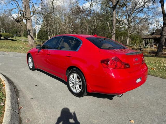 used 2010 INFINITI G37x car, priced at $10,610