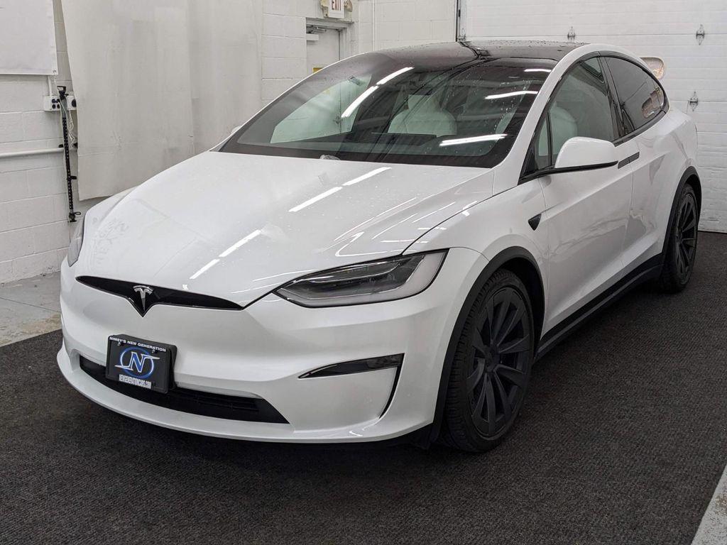 used 2023 Tesla Model X car, priced at $61,890