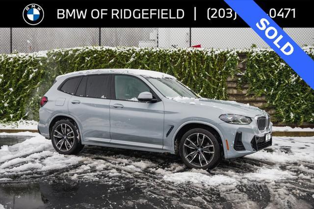 used 2022 BMW X3 car, priced at $36,990