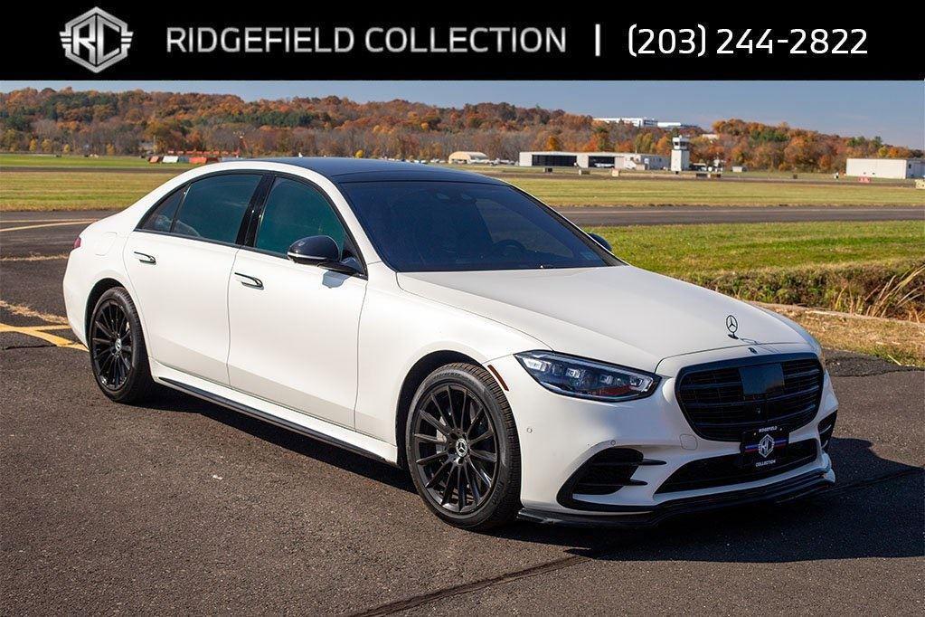 used 2021 Mercedes-Benz S-Class car, priced at $65,990