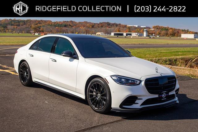 used 2021 Mercedes-Benz S-Class car, priced at $75,990