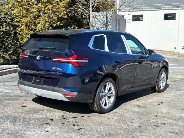 new 2025 BMW X3 car, priced at $56,925