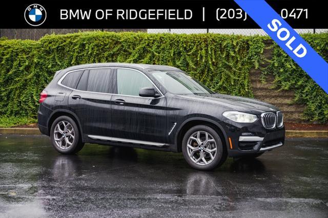 used 2021 BMW X3 car, priced at $26,190