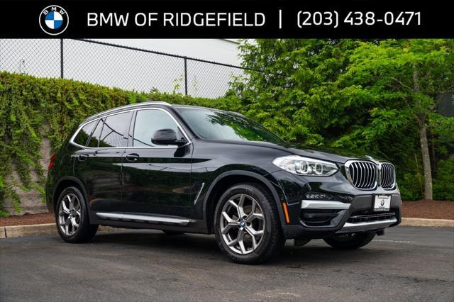 used 2021 BMW X3 car, priced at $34,090