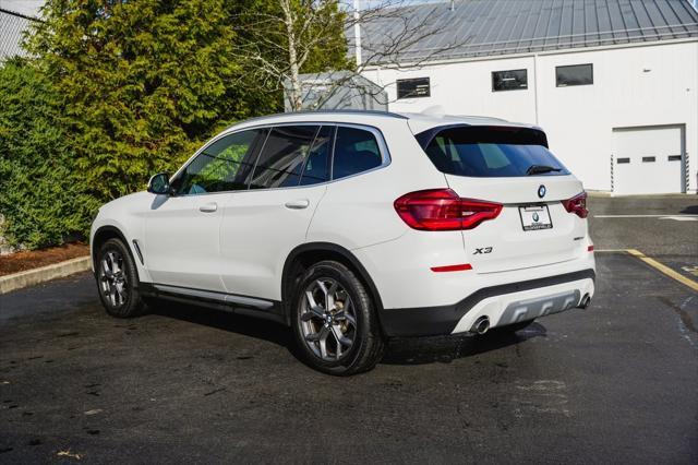 used 2021 BMW X3 car, priced at $33,090